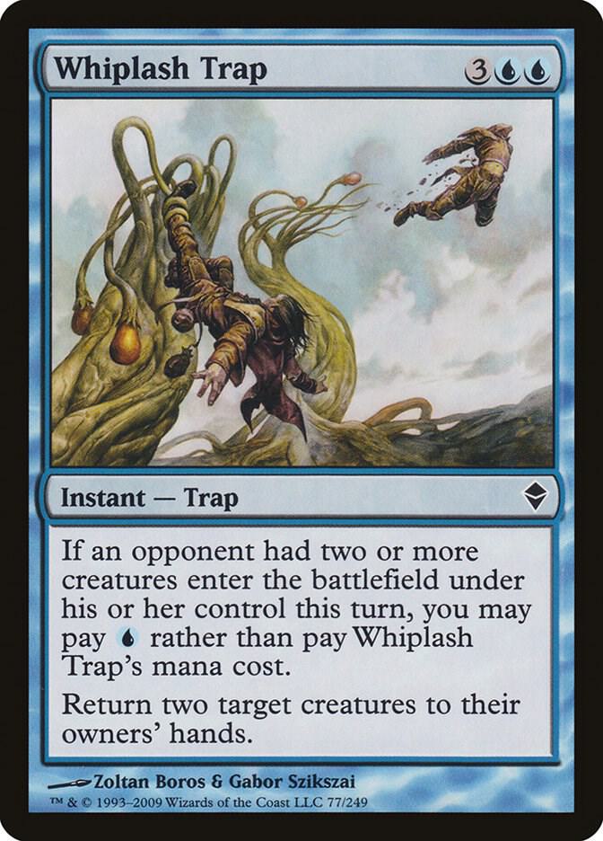 Whiplash Trap 77 (Zendikar)  - Foil | Good Games Adelaide SA