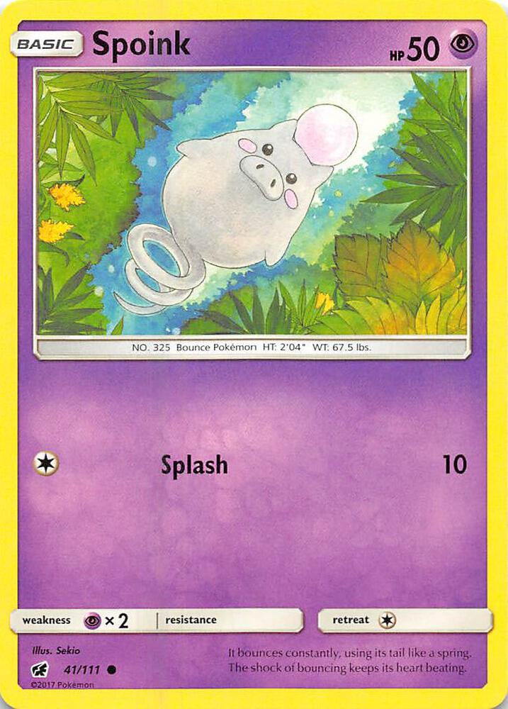 Spoink 41/111 (SM - Crimson Invasion)  | Good Games Adelaide SA