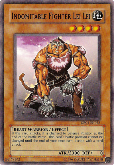 Indomitable Fighter Lei Lei [DR04-EN023] Common | Good Games Adelaide SA