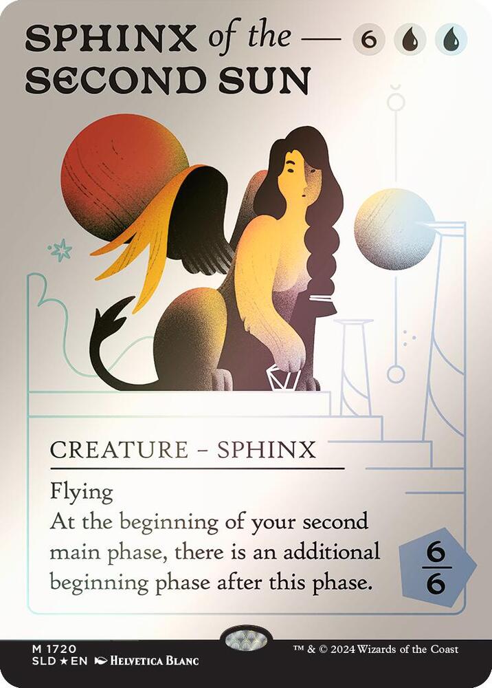 Sphinx of the Second Sun Rainbow Foil 1720 (Secret Lair Drop Series)  - Foil | Good Games Adelaide SA