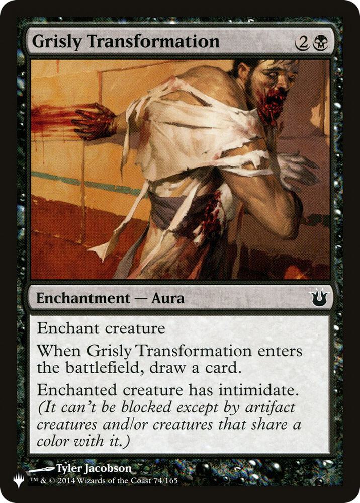 Grisly Transformation 74/165 (The List Reprints)  | Good Games Adelaide SA