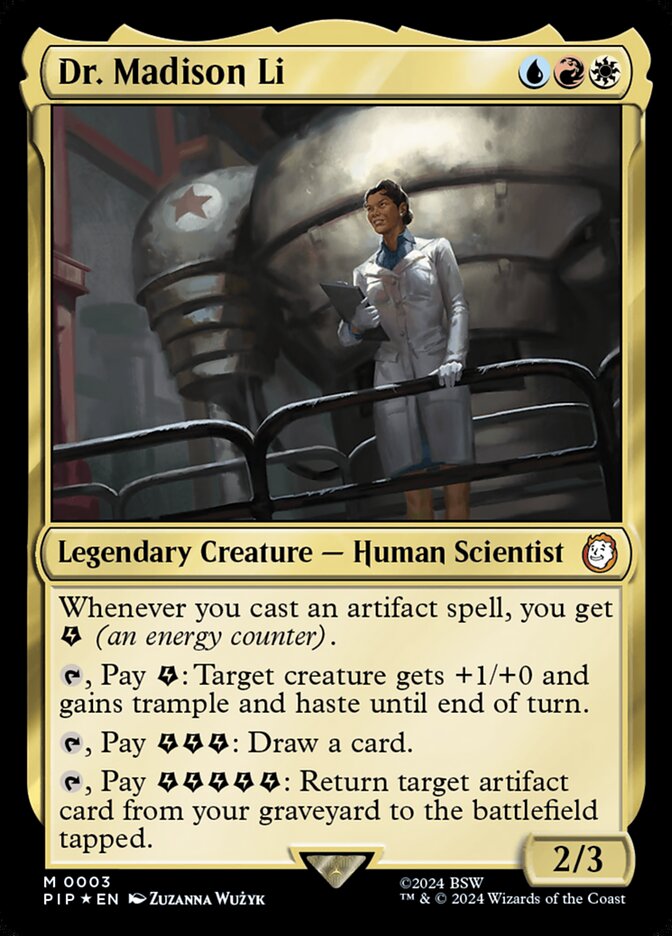 Dr. Madison Li 3 (Universes Beyond: Fallout)  - Foil | Good Games Adelaide SA
