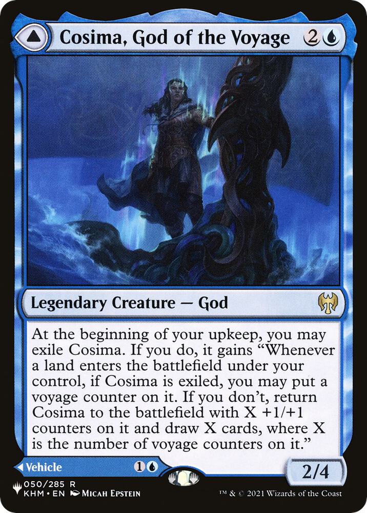 Cosima God of the Voyage 50 (The List Reprints)  | Good Games Adelaide SA