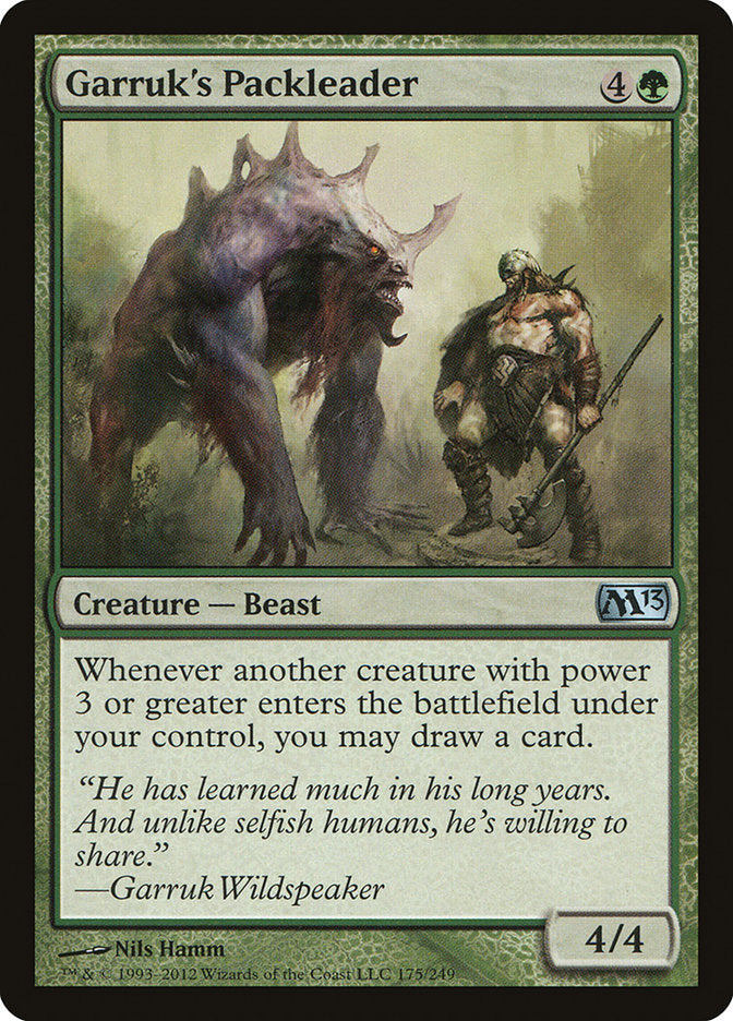 Garruk's Packleader [Magic 2013] | Good Games Adelaide SA