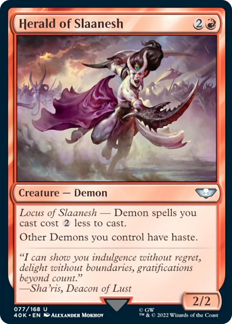 Herald of Slaanesh [Universes Beyond: Warhammer 40,000] | Good Games Adelaide SA