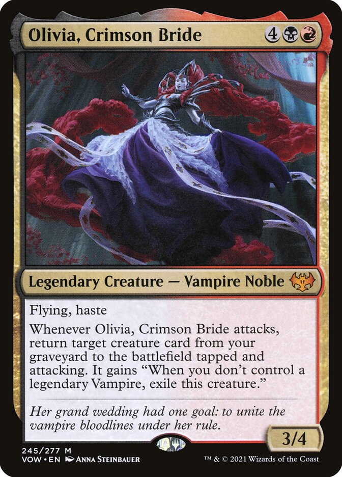 Olivia, Crimson Bride 245 (Innistrad: Crimson Vow)  | Good Games Adelaide SA