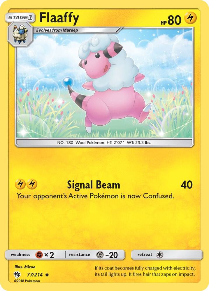 Flaaffy 77/214 (SM - Lost Thunder)  | Good Games Adelaide SA