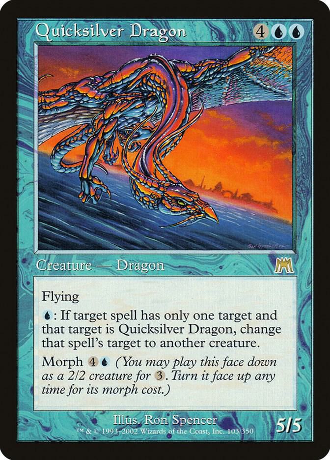Quicksilver Dragon 103 (Onslaught)  - Foil | Good Games Adelaide SA