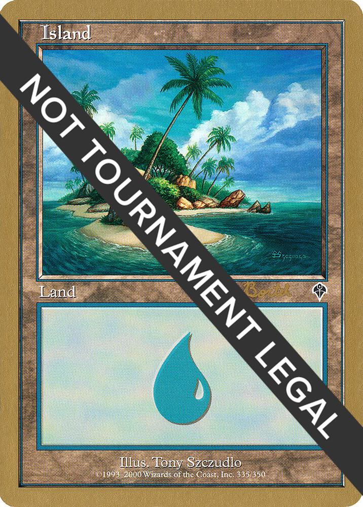 Island 335 2001 Alex Borteh INV  (World Championship Decks)  | Good Games Adelaide SA