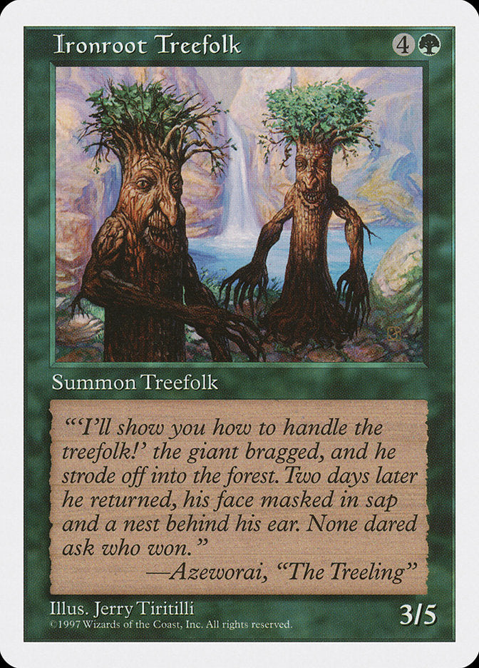 Ironroot Treefolk 305/455 (Fifth Edition)  | Good Games Adelaide SA