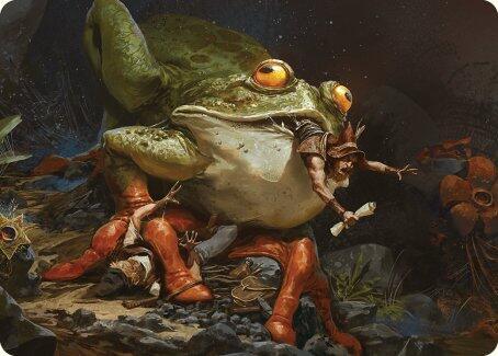 Rampant Frogantua Art Card 32 (Art Series: Modern Horizons 3)  | Good Games Adelaide SA