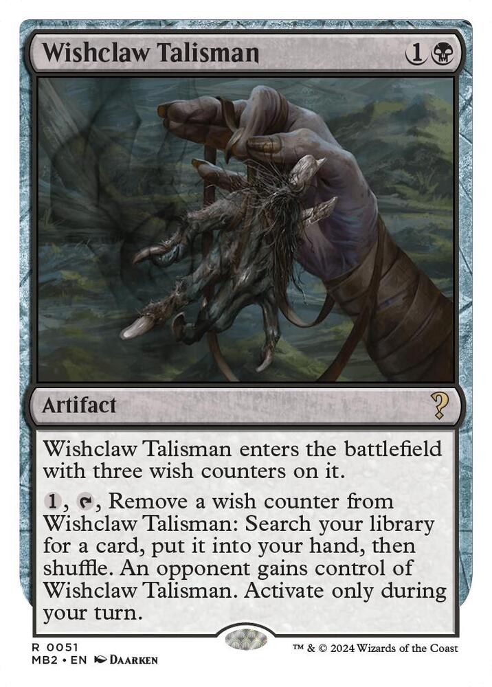 Wishclaw Talisman 51 (Mystery Booster 2)  | Good Games Adelaide SA