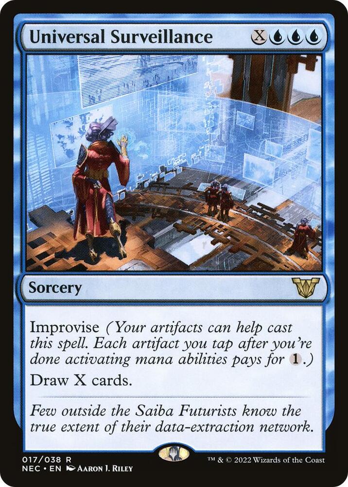 Universal Surveillance 17 (Commander: Kamigawa: Neon Dynasty)  | Good Games Adelaide SA