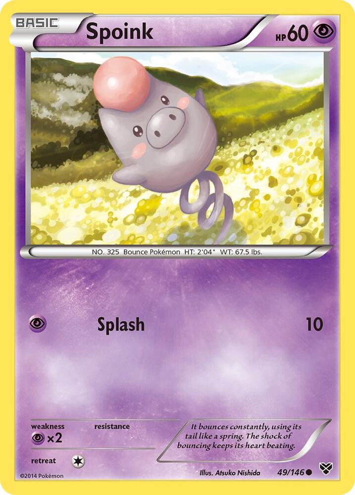 Spoink 49/146 (XY Base Set)  | Good Games Adelaide SA