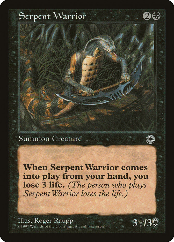 Serpent Warrior [Portal] | Good Games Adelaide SA