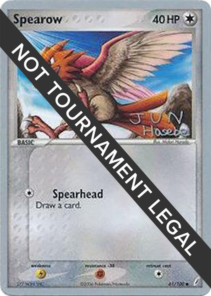 Spearow 2007 Jun Hasebe 61/100 (World Championship Decks)  | Good Games Adelaide SA