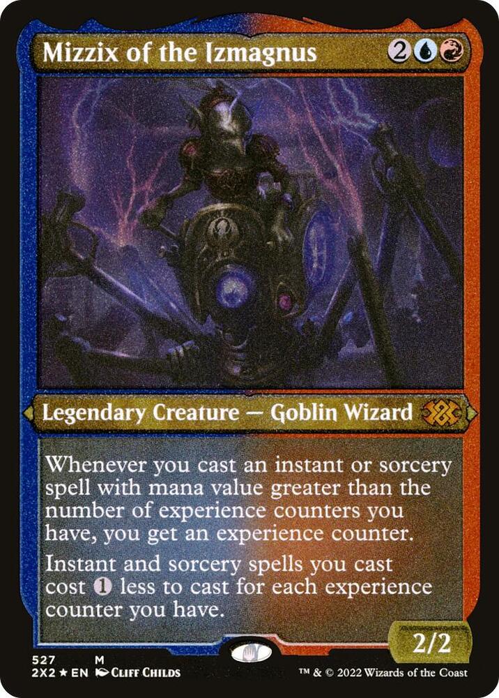 Mizzix of the Izmagnus Foil Etched 527 (Double Masters 2022)  - Foil | Good Games Adelaide SA