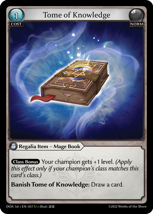 Tome of Knowledge (057) [Dawn of Ashes: 1st Edition] | Good Games Adelaide SA