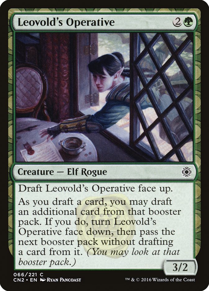 Leovold's Operative 66 (Conspiracy: Take the Crown)  - Foil | Good Games Adelaide SA