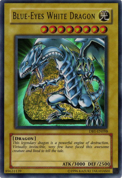 Blue-Eyes White Dragon [DB1-EN098] Ultra Rare | Good Games Adelaide SA