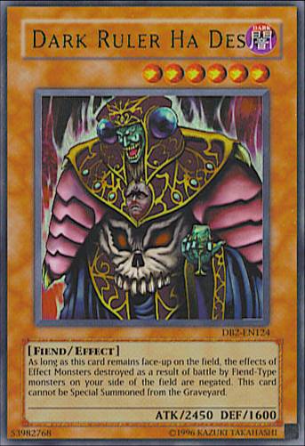 Dark Ruler Ha Des [DB2-EN124] Ultra Rare | Good Games Adelaide SA