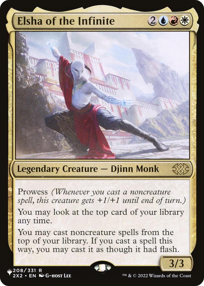 Elsha of the Infinite 208/024 (The List Reprints)  | Good Games Adelaide SA