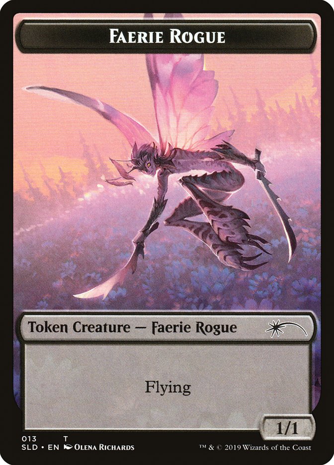 Faerie Rogue Token (013) [Secret Lair Drop Series] | Good Games Adelaide SA