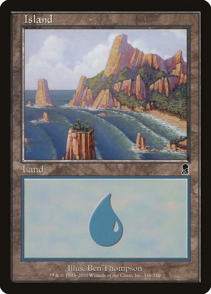 Island 336 (Odyssey)  - Foil | Good Games Adelaide SA