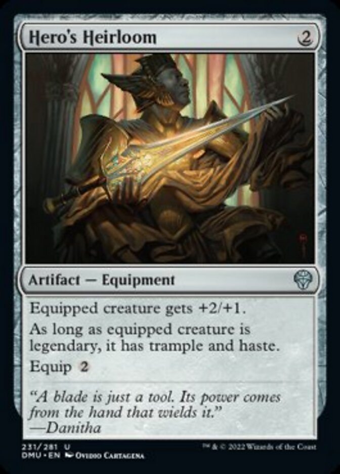 Hero's Heirloom [Dominaria United] | Good Games Adelaide SA