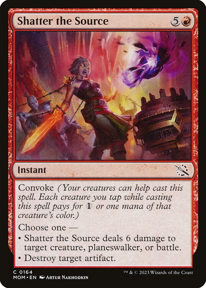 Shatter the Source 164 (March of the Machine)  - Foil | Good Games Adelaide SA