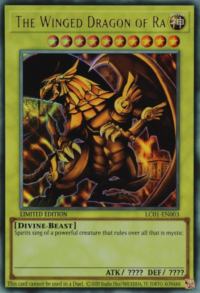 The Winged Dragon of Ra (25th Anniversary) [LC01-EN003] Ultra Rare | Good Games Adelaide SA