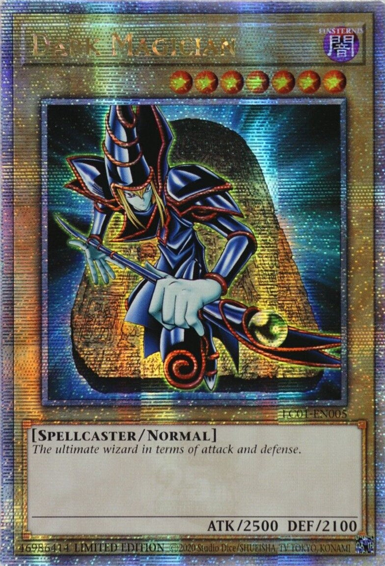 Dark Magician (25th Anniversary) [LC01-EN005] Quarter Century Secret Rare | Good Games Adelaide SA