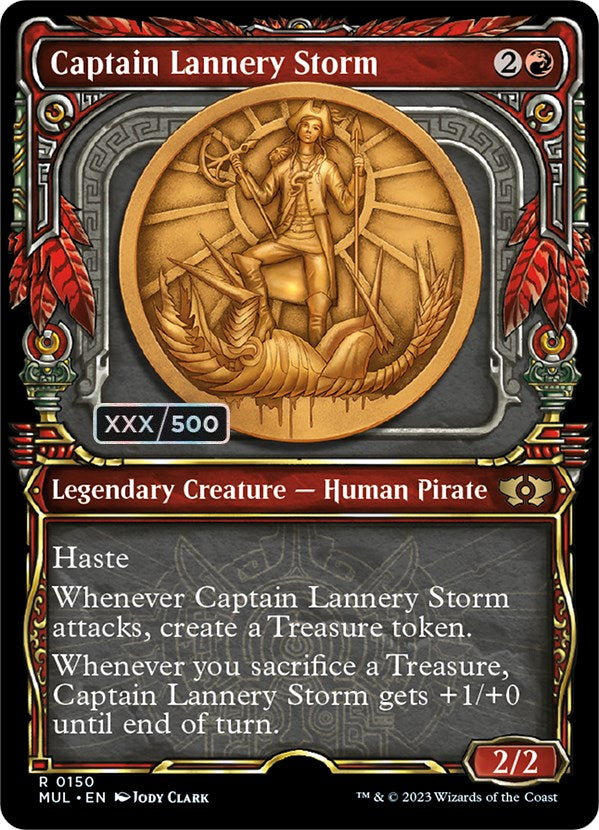 Captain Lannery Storm (Serialized) [Multiverse Legends] | Good Games Adelaide SA