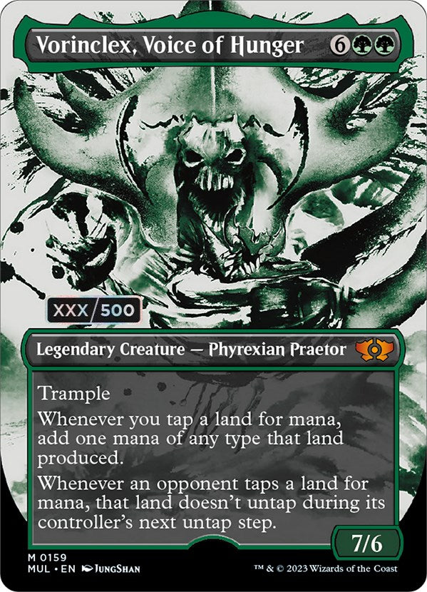 Vorinclex, Voice of Hunger (Borderless) (Serialized) [Multiverse Legends] | Good Games Adelaide SA