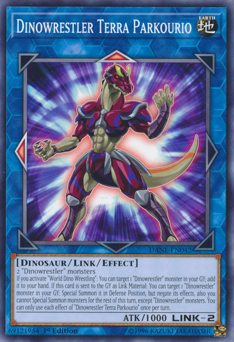 Dinowrestler Terra Parkourio [DANE-EN042] Common | Good Games Adelaide SA