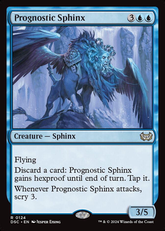 Prognostic Sphinx 124 (Commander: Duskmourn: House of Horror)  | Good Games Adelaide SA