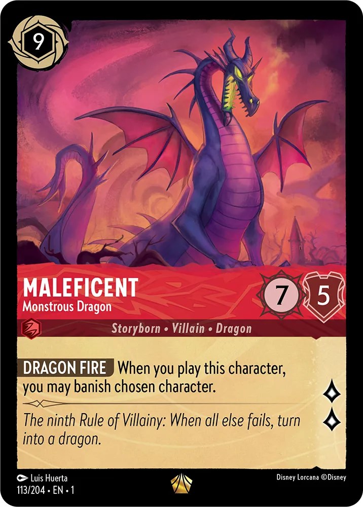 Maleficent - Monstrous Dragon (113/204) [The First Chapter] | Good Games Adelaide SA