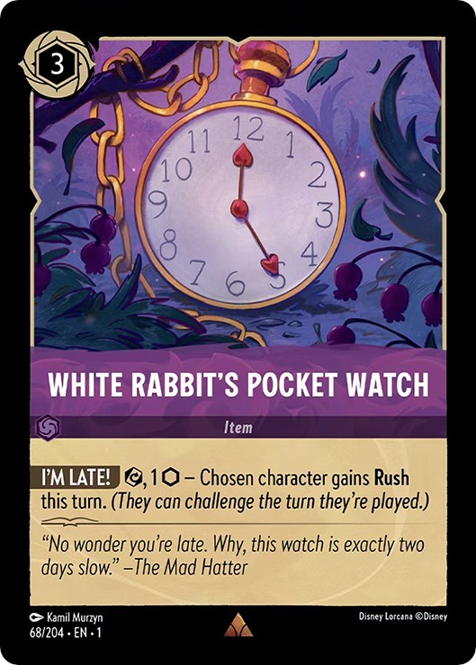 White Rabbit's Pocket Watch (68/204) [The First Chapter] | Good Games Adelaide SA