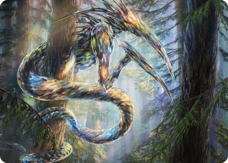 Gemhide Sliver Art Card [Commander Masters Art Series] | Good Games Adelaide SA