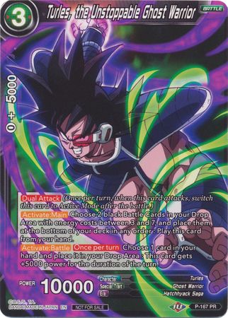 Turles, the Unstoppable Ghost Warrior (P-167) [Promotion Cards] | Good Games Adelaide SA