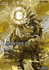 Son Goku // Heightened Evolution SS3 Son Goku Returns (Championship 2023 Golden Card Vol.1) (BT9-127) [Tournament Promotion Cards] | Good Games Adelaide SA