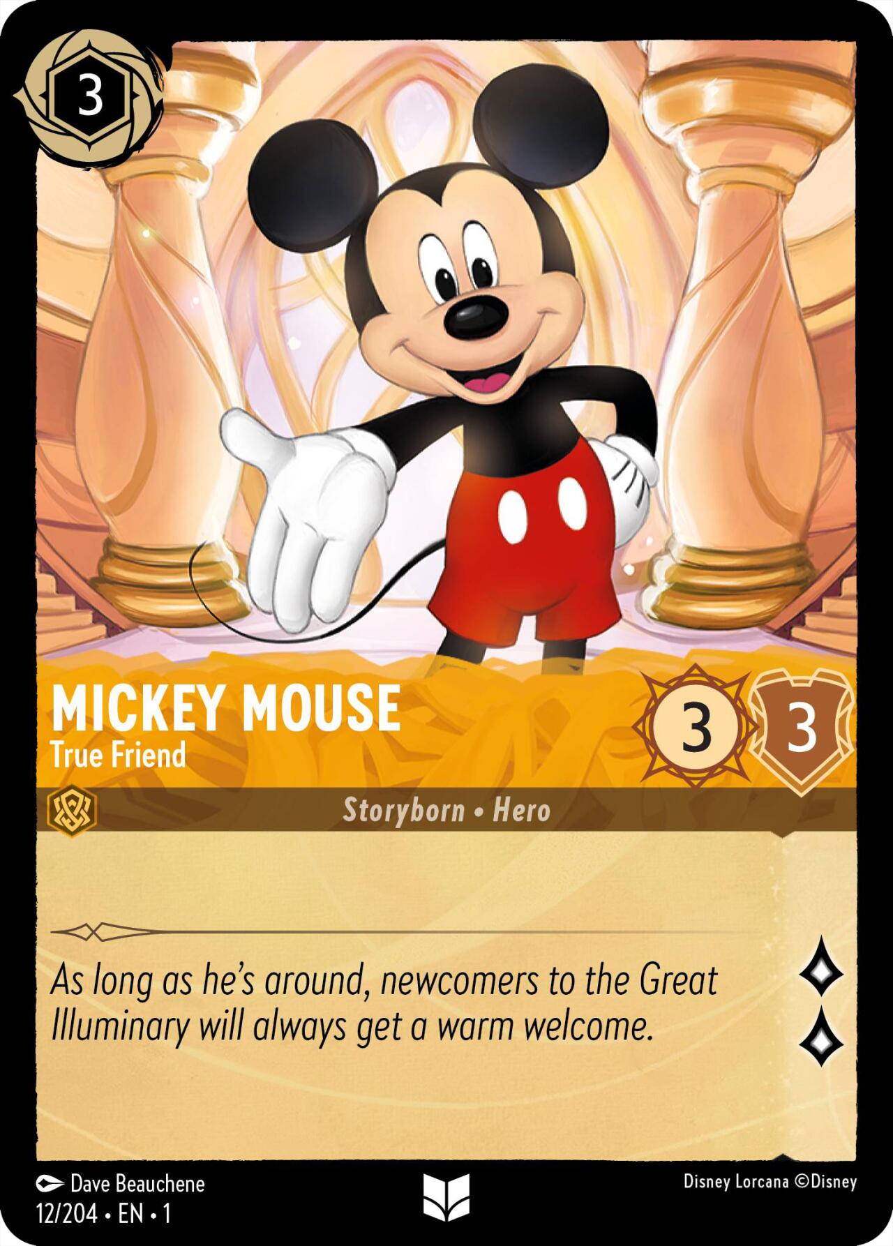 Mickey Mouse - True Friend (12/204) [The First Chapter] | Good Games Adelaide SA