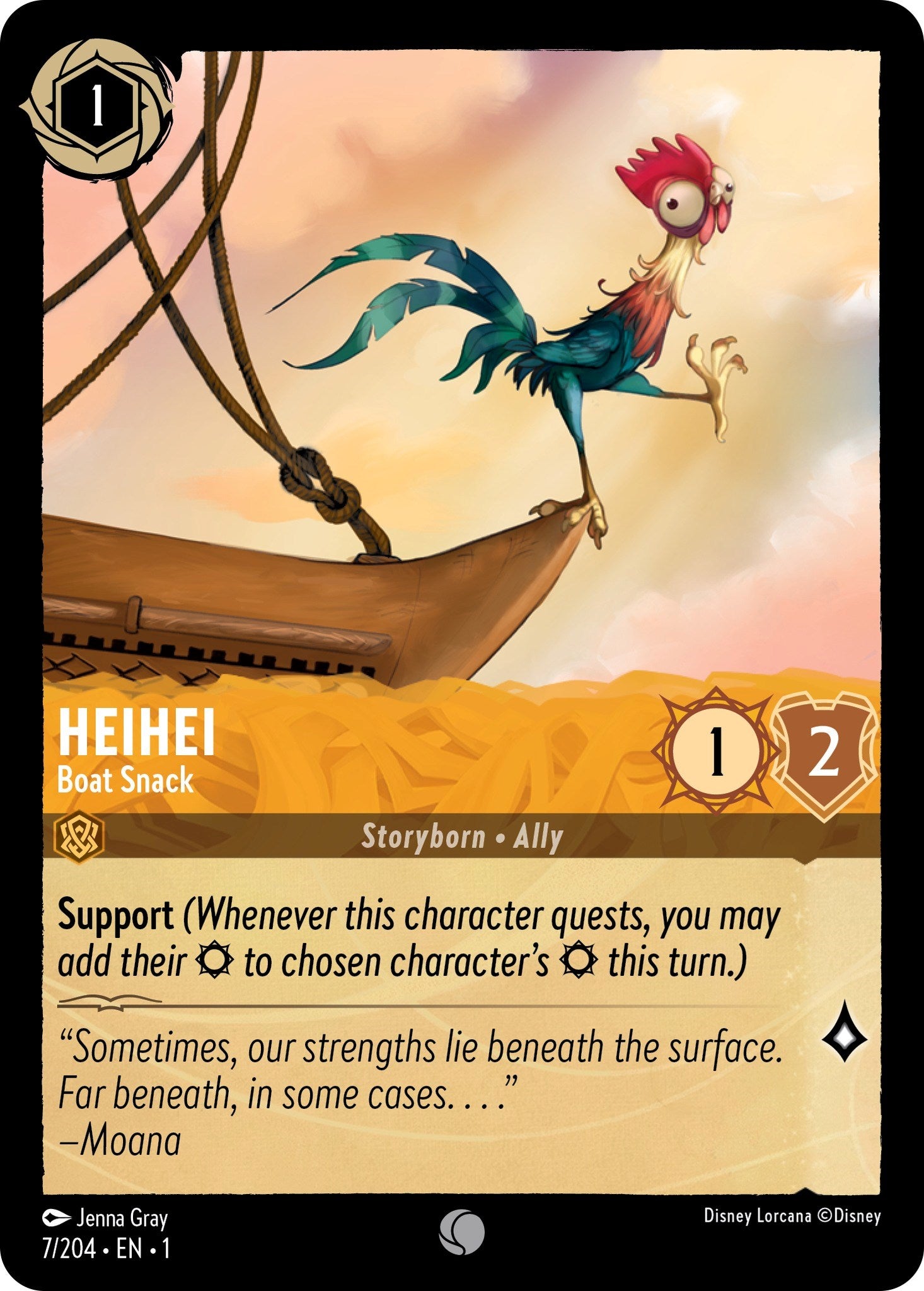 Heihei - Boat Snack (7/204) [The First Chapter] | Good Games Adelaide SA