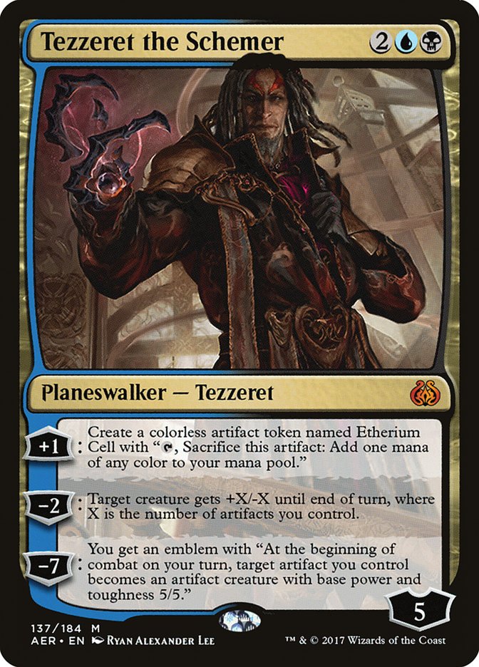 Tezzeret the Schemer [Aether Revolt] | Good Games Adelaide SA