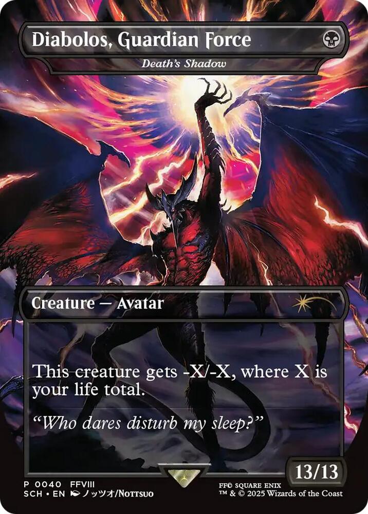 Diabolos Guardian Force Deaths Shadow 40 (Standard Showdown Promos)  - Foil | Good Games Adelaide SA