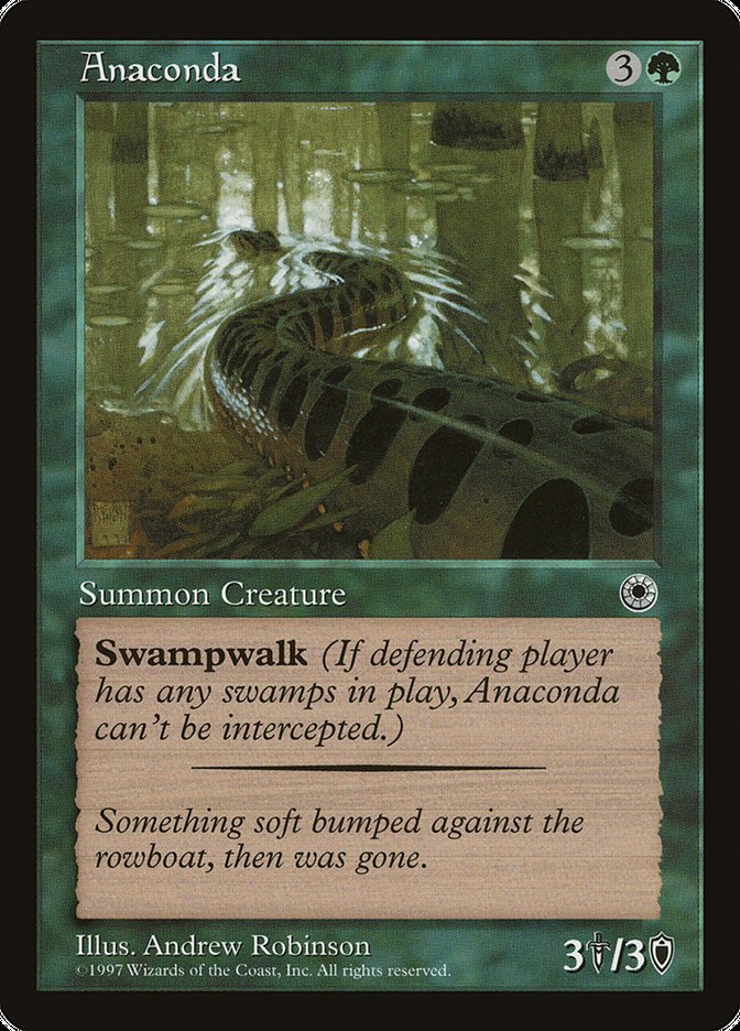 Anaconda (With Flavor Text) [Portal] | Good Games Adelaide SA