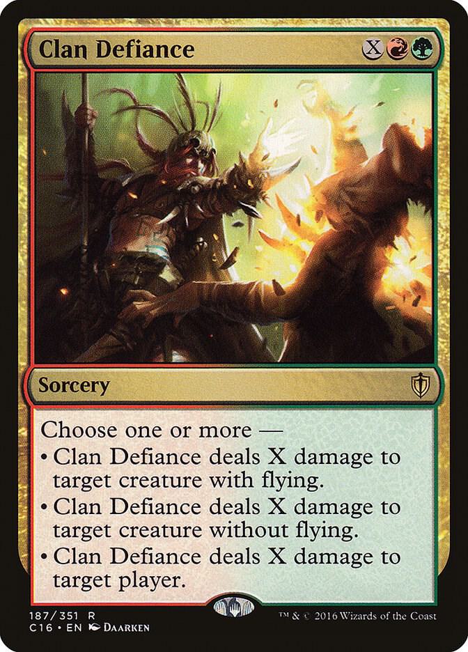 Clan Defiance 187 (Commander 2016)  | Good Games Adelaide SA