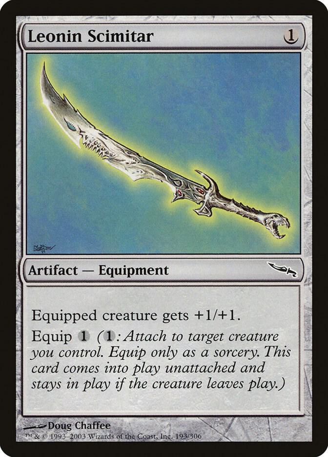 Leonin Scimitar 193 (Mirrodin)  | Good Games Adelaide SA