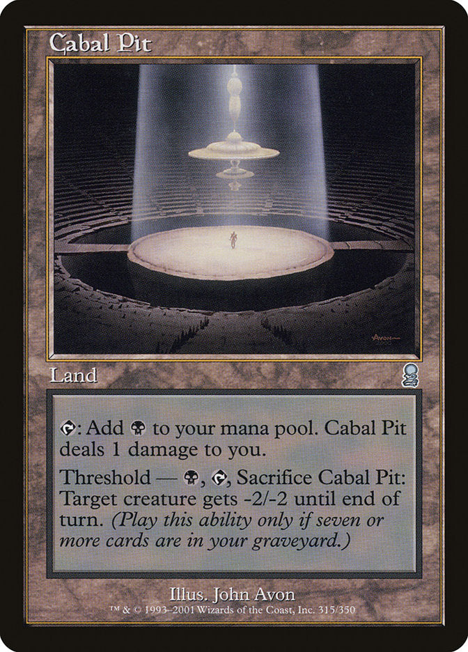Cabal Pit 315 (Odyssey)  | Good Games Adelaide SA
