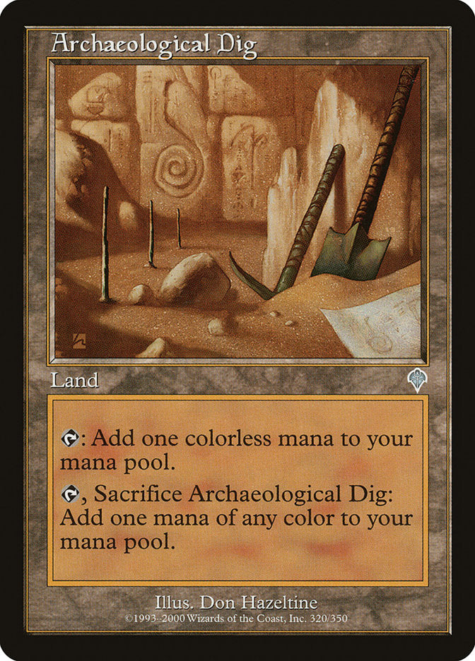Archaeological Dig 320 (Invasion)  - Foil | Good Games Adelaide SA